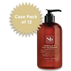 Soapbox 12 oz Hand Soap - Vanilla and Lily Blossom Scent (12/Carton)