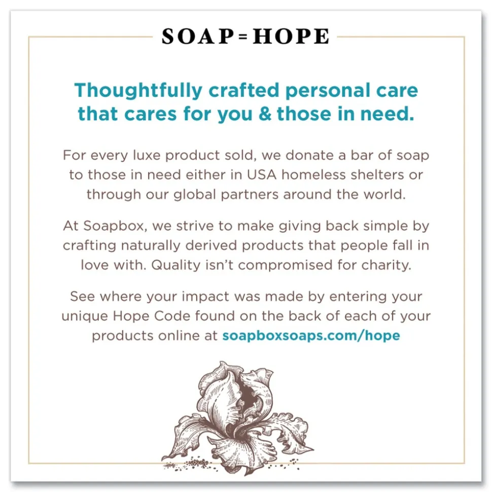 Soapbox 12 oz Hand Soap - Vanilla and Lily Blossom Scent (12/Carton)