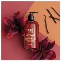 Soapbox 12 oz Hand Soap - Vanilla and Lily Blossom Scent (3/Box)