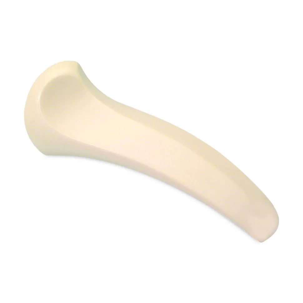 Softalk 2.63 in. x 7.5 in. x 2.25 in. Standard Telephone Shoulder Rest - Ivory
