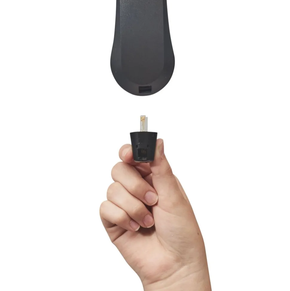 Softalk Twisstop Rotating Phone Cord Detangler - Black