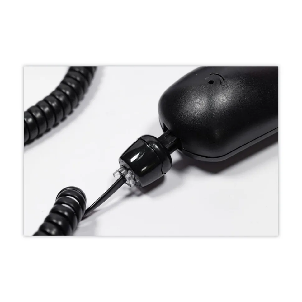Softalk Untangler Rotating Phone Cord Detangler - Black