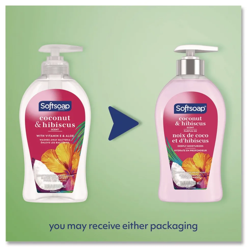Softsoap 11.25 oz Liquid Hand Soap Pumps - Coconut and Hibiscus