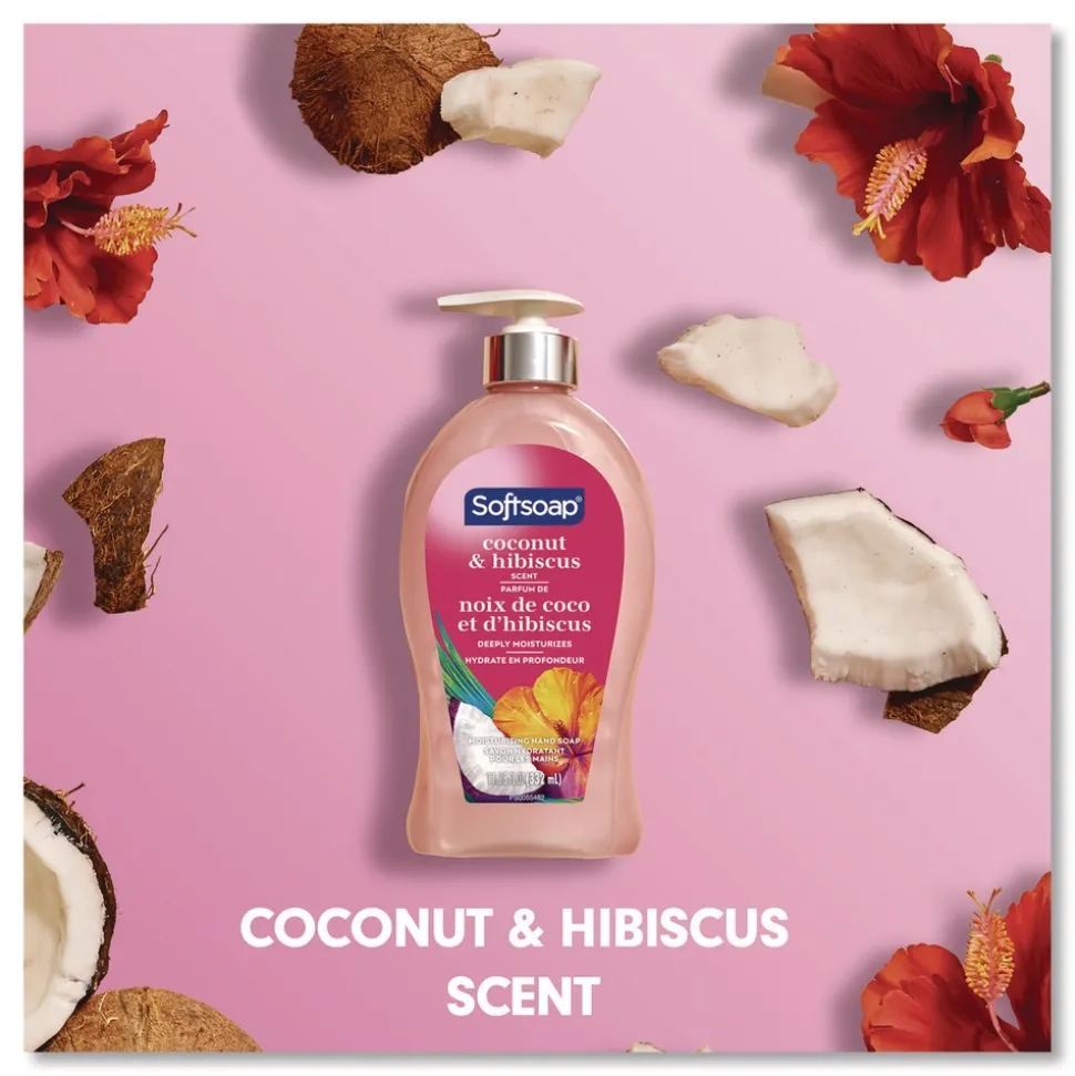 Softsoap 11.25 oz Liquid Hand Soap Pumps - Coconut and Hibiscus