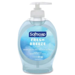 Softsoap US04964A 7.5 oz. Softsoap Liquid Hand Soap Pumps - Fresh Breeze Scent (6/Carton)