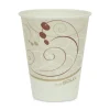 SOLO 12 oz Double Sided Poly (DSP) Symphony Design Paper Cold Cups (2000/Carton)