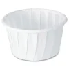 SOLO 1.25 oz. ProPlanet Seal Paper Portion Cups - White (250/Bag, 20 Bags/Carton)