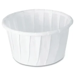 SOLO 1.25 oz. ProPlanet Seal Paper Portion Cups - White (250/Bag, 20 Bags/Carton)