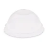 SOLO 2.5 oz to 9 oz Plastic Dome-Top Cold Cup Lids - Clear (2500/Carton)