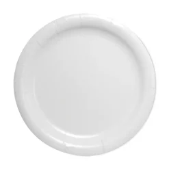SOLO Bare Eco-Forward 9 in. dia ProPlanet Seal Clay-Coated Paper Dinnerware Plate - White (500/Carton)