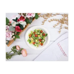 SOLO Bare Eco-Forward 9 in. dia ProPlanet Seal Clay-Coated Paper Dinnerware Plate - White (500/Carton)