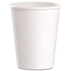 SOLO Paper Hot Cups 10 oz White 50/Pack