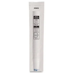 SOLO Recycled Content PCF Paper Hot Cups ProPlanet Seal 16 oz White/Blue (1000/Carton)