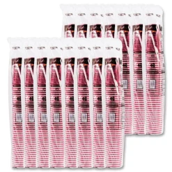 SOLO 420SI-0041 20 oz. Bistro Design Single-Sided Poly Paper Hot Cups (600/Carton)