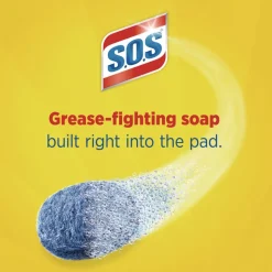 S.O.S. Steel Wool Soap Pad (24/Carton)