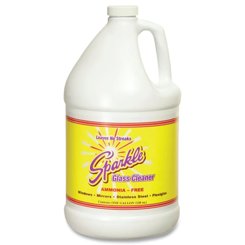 Sparkle 1 gal. Bottle Refill Glass Cleaner (4/Carton)