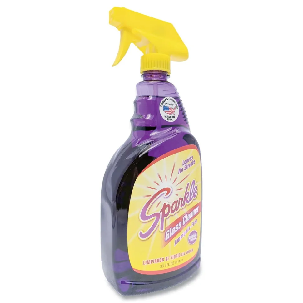 Sparkle 33.8 oz. Spray Bottle Glass Cleaner