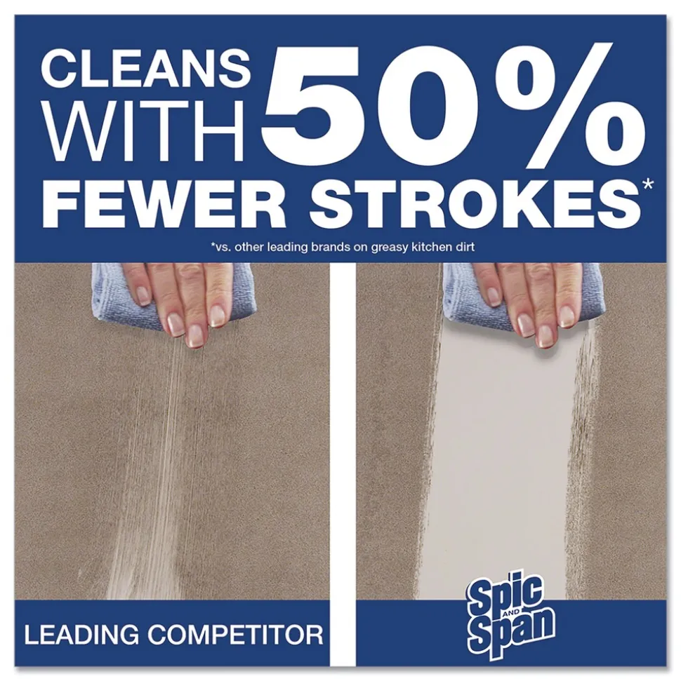 Spic and Span 1 Gallon Concentrated Disinfecting All-Purpose Spray and Glass Cleaner (2/Carton)