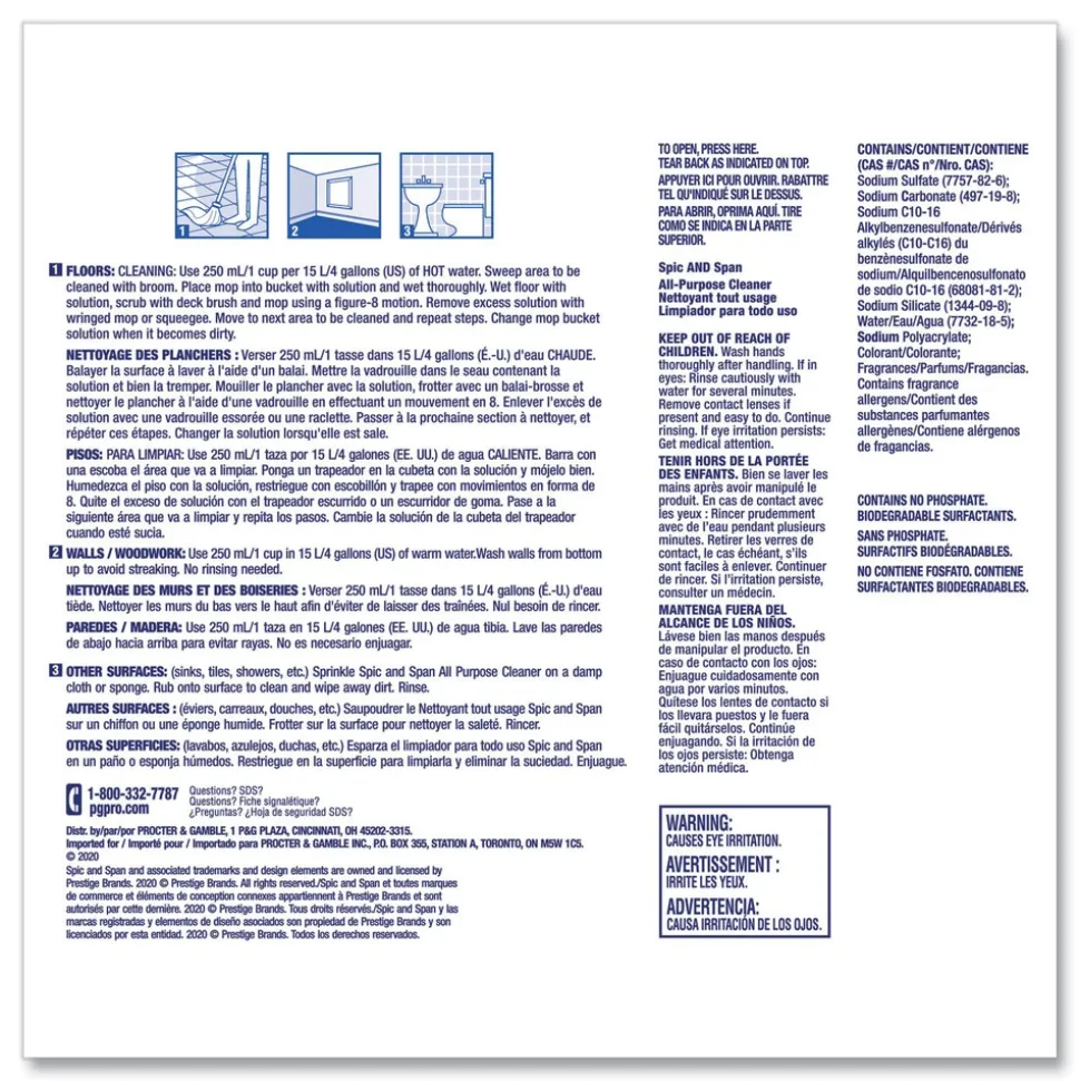 Spic and Span 27 oz. Box All-Purpose Floor Cleaner