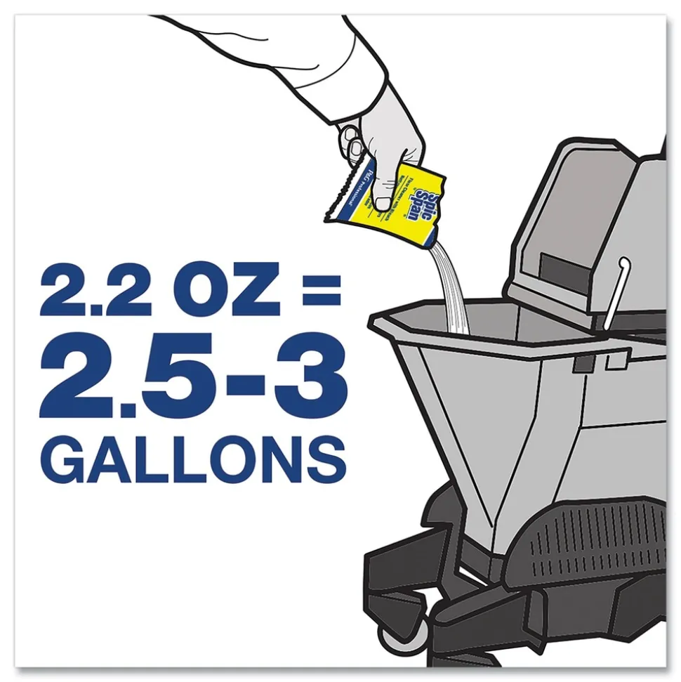 Spic and Span 2.2 oz. Packet Bleach Floor Cleaner (45-Piece/Carton)