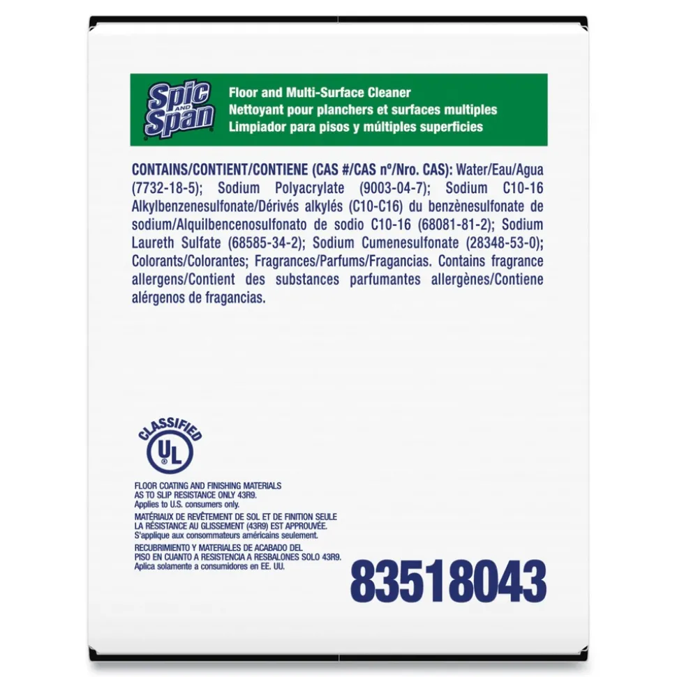 Spic and Span 3 oz. Packet Liquid Floor Cleaner (45/Carton)