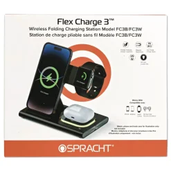 Spracht Flex Charge 3, USB-C, White