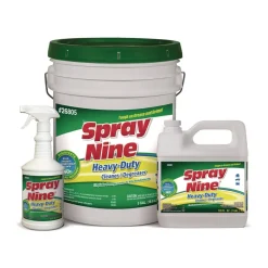 Spray Nine 1 Gallon Bottle Citrus Scent Heavy Duty Cleaner Degreaser Disinfectant (4/Carton)