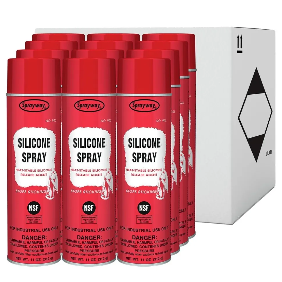 Sprayway 11 oz. Aerosol Silicone Spray (1-Carton)