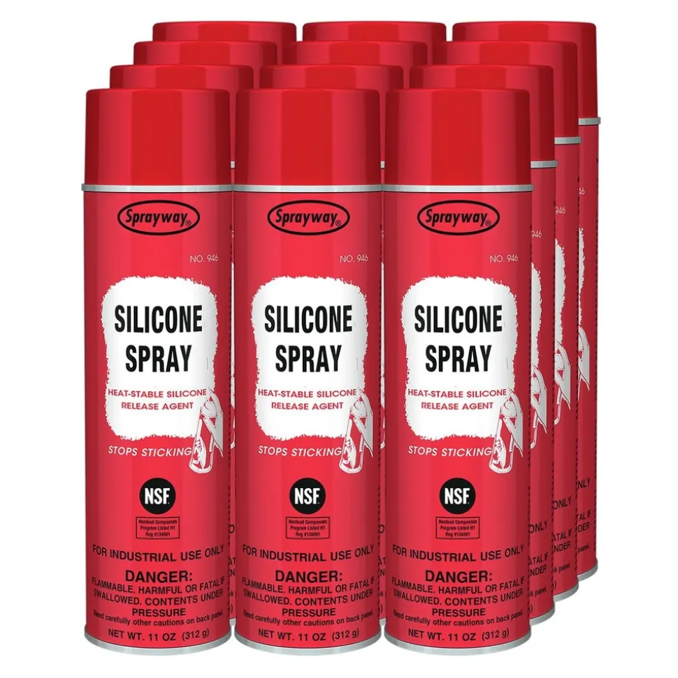 Sprayway 11 oz. Aerosol Silicone Spray (1-Carton)