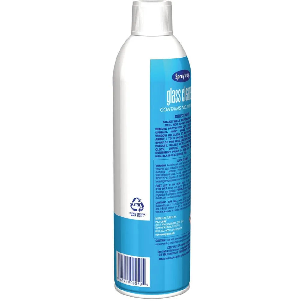 Sprayway 19 oz. Aerosol Spray Glass Cleaner (12/Carton)