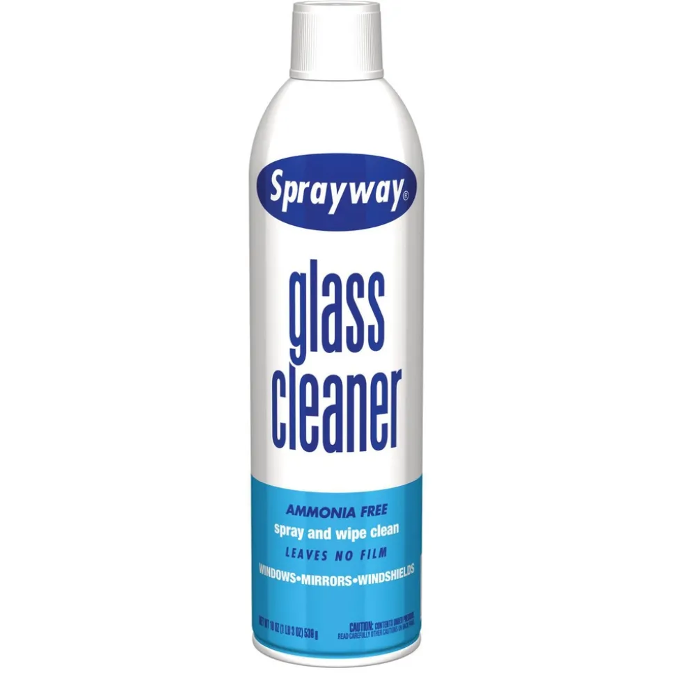 Sprayway 19 oz. Aerosol Spray Glass Cleaner (12/Carton)