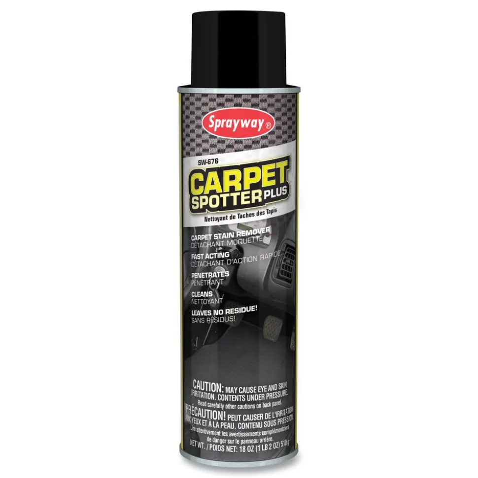 Sprayway 18 oz. Aerosol Spray Carpet Spotter Plus - Butyl Scent (12/Carton)