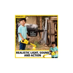 STANLEY Jr. ​Battery Powered Weed Trimmer Toy with 3 Batteries (AA)