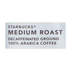 Starbucks 12411962 1 lb Bag Coffee - Pike Place Decaf (6/Carton)