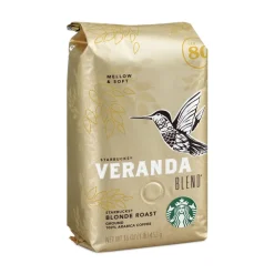 Starbucks 12413968 1 lb Bag Ground Coffee - Veranda Blend (6/Carton)
