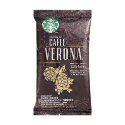 Starbucks 12411956 2.5 oz. Packet Caffe Verona Coffee (18/Box)