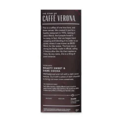 Starbucks 12411956 2.5 oz. Packet Caffe Verona Coffee (18/Box)