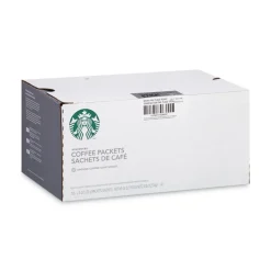 Starbucks 12420994 2-1/2 oz Packet Coffee - Pike Place Decaf (18/Box)