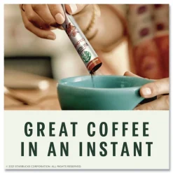 Starbucks 12407838 0.11 oz VIA Ready Brew Coffee - Italian Roast (12/Carton)