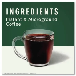 Starbucks 12407838 0.11 oz VIA Ready Brew Coffee - Italian Roast (12/Carton)