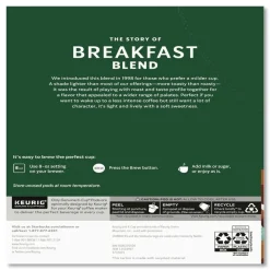 Starbucks 12433992 Coffee K-Cups - Breakfast Blend (96/Carton)