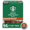 Starbucks 12434952 Coffee K-Cups - Pike Place Decaf (96/Carton)
