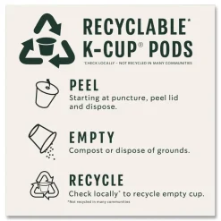 Starbucks 12434952 Coffee K-Cups - Pike Place Decaf (96/Carton)