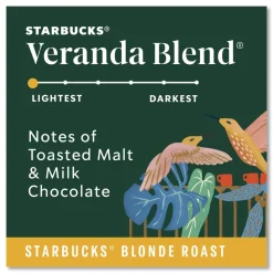 Starbucks 12434950 Coffee K-Cups - Veranda Blend (96/Carton)