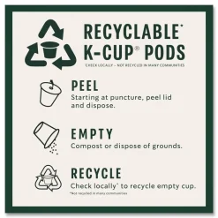 Starbucks 12434950 Coffee K-Cups - Veranda Blend (96/Carton)