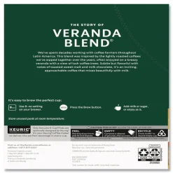 Starbucks 12434950 Coffee K-Cups - Veranda Blend (96/Carton)