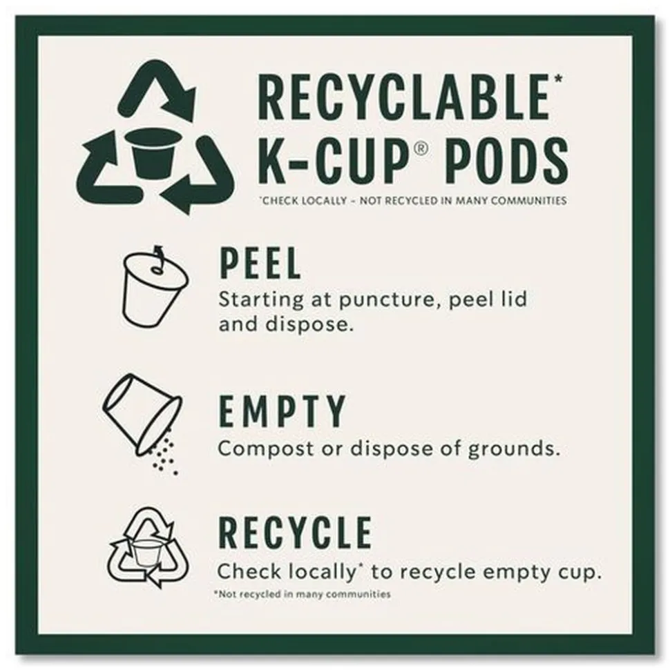 Starbucks Coffee K-Cups Pack - Caffe Verona (96/Carton)