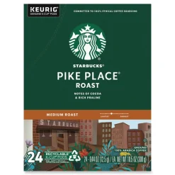 Starbucks Coffee K-Cups Pack - Pike Place (96/Carton)