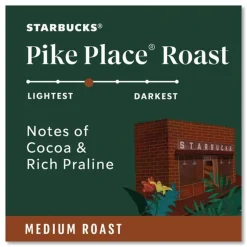 Starbucks Coffee K-Cups Pack - Pike Place (96/Carton)