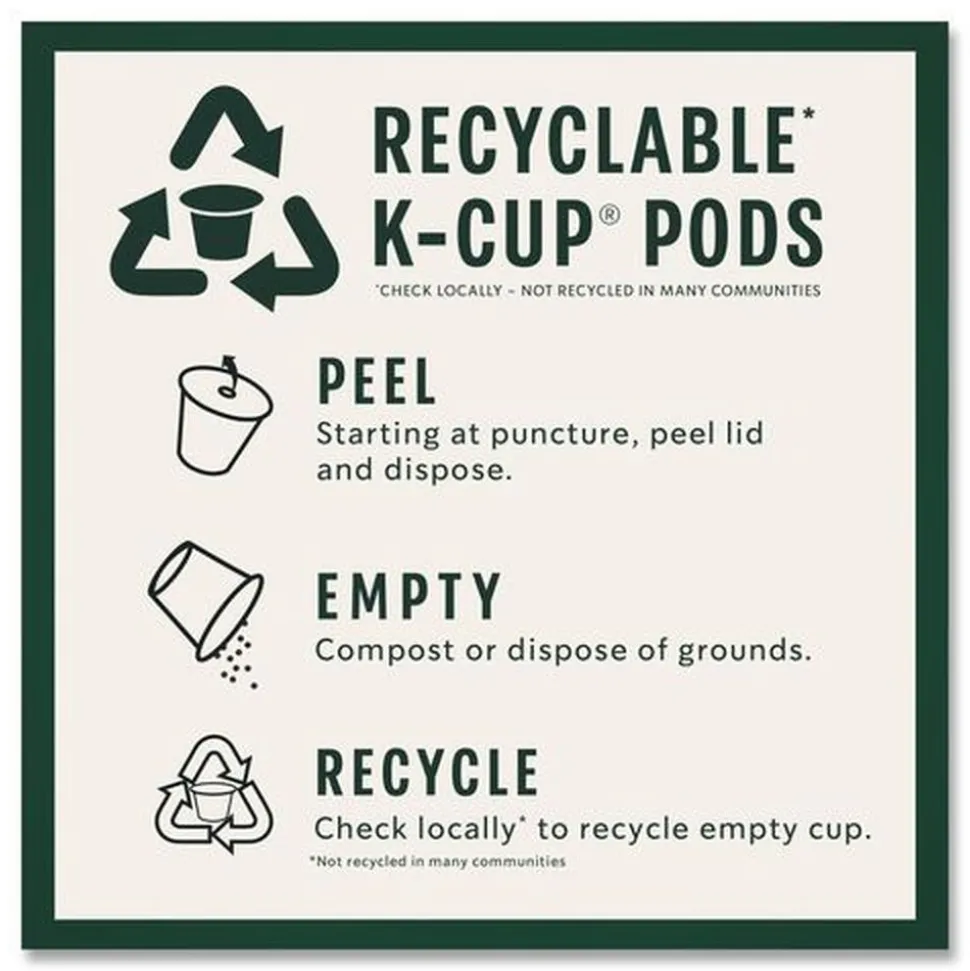 Starbucks Coffee K-Cups Pack - Pike Place (96/Carton)